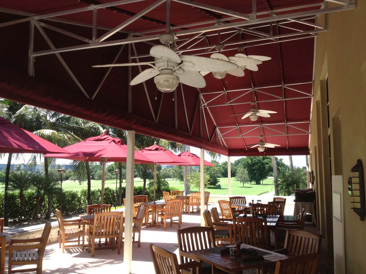 Commercial Retractable Awnings